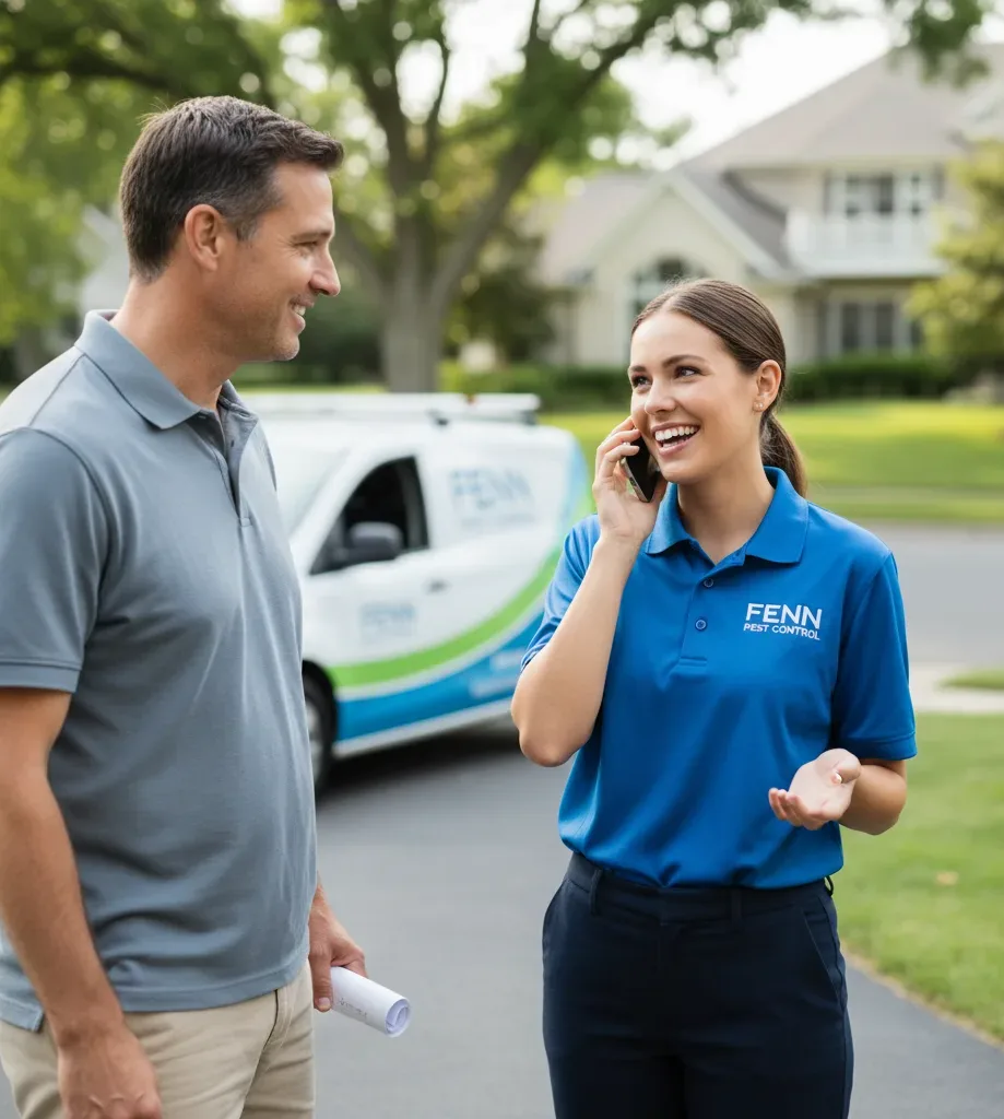 Fenn Pest Control customer support in Fulton